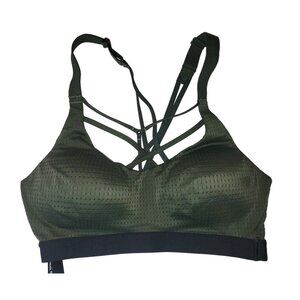 Victoria's Secret Victoria Sport Bra Size 32C Green Pullover